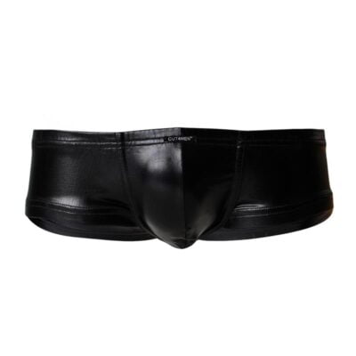 Imagen de C4M10 Boxers Tipo Shorts Leatherette Negro - c4m10 boxers tipo shorts leatherette negro 2