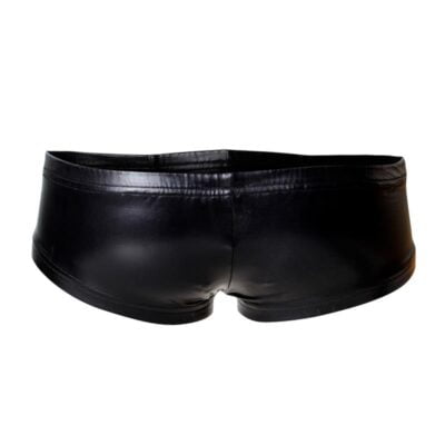 Imagen de C4M10 Boxers Tipo Shorts Leatherette Negro - c4m10 boxers tipo shorts leatherette negro 3