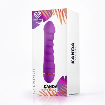 Imagen de Kanda Vibrador Silicona Púrpura - kanda vibrador silicona purpura 2