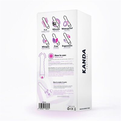 Imagen de Kanda Vibrador Silicona Púrpura - kanda vibrador silicona purpura 3