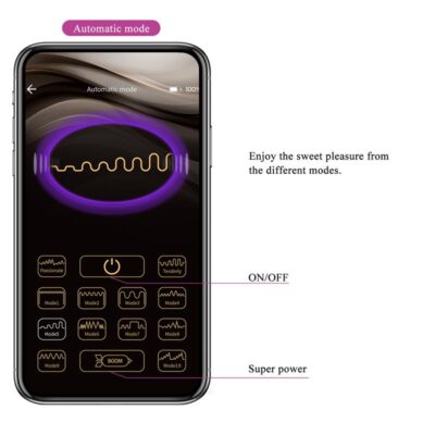 Imagen de Doreen Huevo Vibrador con Electro Shock y APP - doreen huevo vibrador con electro shock y app 27