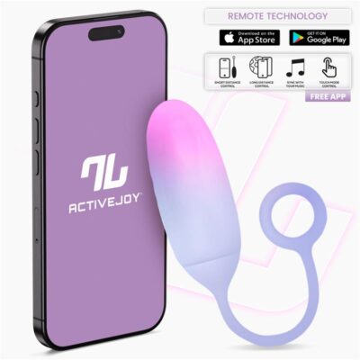 Huevo vibrador con app ActiveJoy® de Intoyou® – Control remoto y placer sin límites