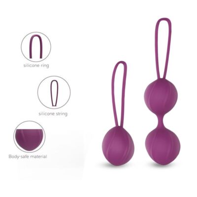 Imagen de Kelly Bolas Kegel Silicona Púpura - kelly bolas kegel silicona pupura 3